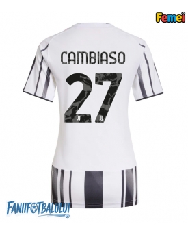 Juventus Andrea Cambiaso #27 Tricou Fotbal Replică 2025-26 Femei Acasa